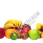 Group of fresh fruits
